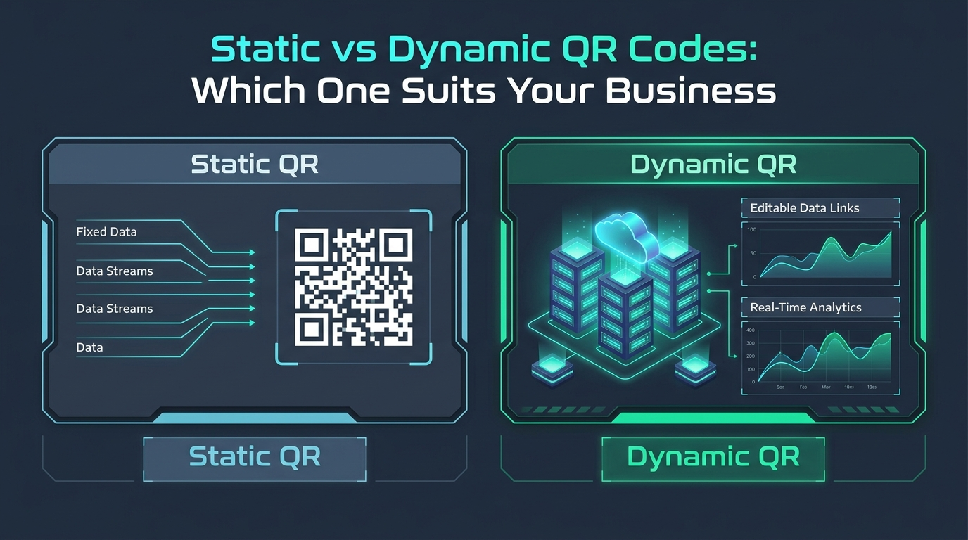 Premium Tech QR Code Studio - Free WiFi & vCard Generator